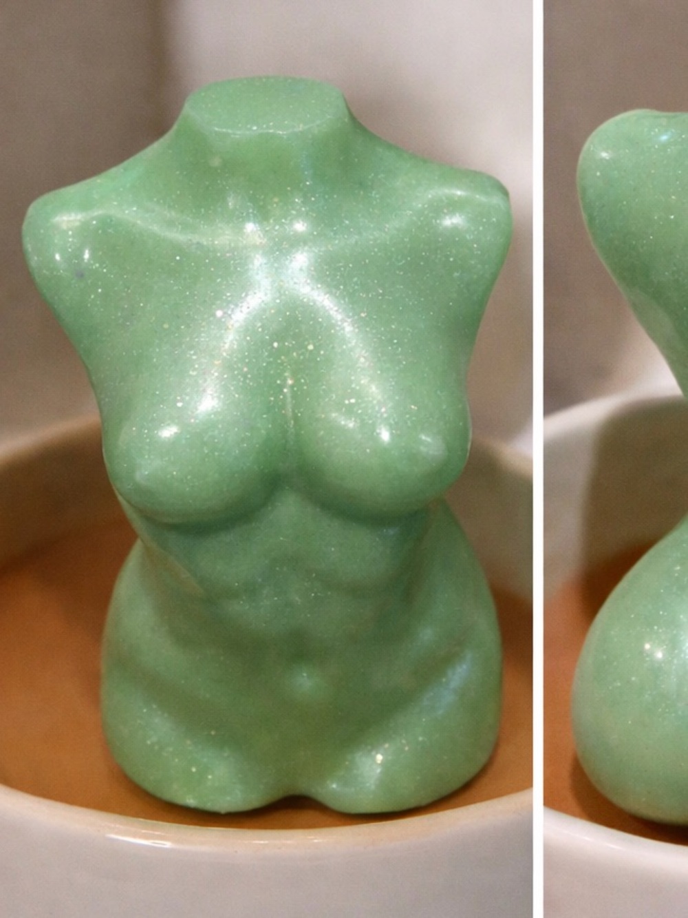 Woodsy SOAP torso shea butter & goat milk 4x2.5in 6oz - Picture 2 of 3